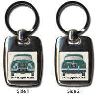 Jaguar XK150S FHC 1957-61 Keyring 5